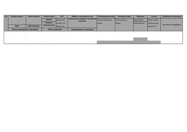 EVatPAU (OSS) Ewidencja VAT - VAT płacony przez portal aukcyjny (platformę elektroniczną)