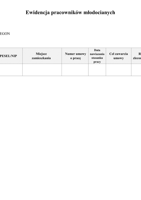 EPM Ewidencja pracowników młodocianych 