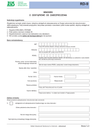ZUS RD-9 (archiwalny) Wniosek o odstąpienie od zabezpieczenia