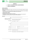 ZUS ZAS-55 (archiwalny) Wniosek o zasiłek w wysokości zasiłku macierzyńskiego i zasiłek wyrównawczy
