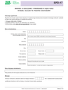 ZUS EPD-17 (archiwalny) Wniosek o obliczanie i pobieranie w ciągu roku wyższej zaliczki na podatek dochodowy