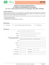 ZUS US-34 (archiwalny) Wniosek o potwierdzenie zaświadczenia A1- porozumienie wyjątkowe na podstawie art 16.1 Rozporządzenia Parlamentu Europejskiego i Rady (WE) Nr 883/2004 - wersja papierowa