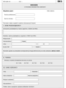 SK1 (archiwalny) Wniosek o wydanie świadectwa kierowcy