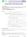 ZUS EPD-18 (archiwalny) Wniosek o pobieranie zaliczki na podatek dochodowy bez pomniejszania o 1/12 kwoty zmniejszającej podatek - wersja papierowa