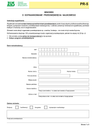 ZUS PR-5 Wniosek o dofinansowanie przedsięwzięcia naukowego