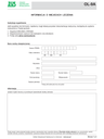 ZUS OL-9A (archiwalny) Informacja o miejscach leczenia