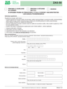 ZUS ZAS-58 (archiwalny) Wniosek/skarga o udzielenie wyjaśnień/wydanie decyzji w sprawie prawa do świadczeń z tytułu choroby i macierzyństwa lub zasiłku pogrzebowego