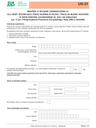 ZUS US-31 (archiwalny) Informacja w celu wydania zaświadczenie o ustawodawstwie dotyczącym zabezpieczenia społecznego mającym zastosowanie do osoby uprawnionej