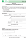 ZUS ZAS-36 (archiwalny) Oświadczenie o sprawowaniu opieki nad dzieckiem w wieku do 8 lat
