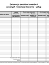 EZTiR Ewidencja zwrotów towarów i uznanych  reklamacji towarów i usług