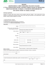 ZUS RZS-U (archiwalny) Wniosek ubezpieczonego o zwrot nienależnie opłacanych skład. z tytułu przekroczenia rocznej podstawy wymiaru skł. na ubezp. emerytalno-rentowe,w związku z otrzymanym zawiad. ZUS