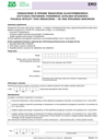 ZUS ERO (archiwalny) (Covid-19 koronawirus) OŚWIADCZENIE w sprawie świadczenia długoterminowego dotyczące przyznania/ponownego ustalenia wysokości/podjęcia wypłaty tego świadczenia - od dnia spełnienia warunków