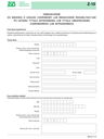 ZUS Z-10 (archiwalny) Oświadczenie