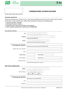 ZUS Z-3a (archiwalny) Zaświadczenie płatnika składek - wersja papierowa