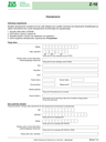 ZUS Z-10 (archiwalny) Oświadczenie - wersja papierowa