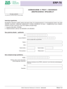 ZUS ERP-70 (archiwalny) Zaświadczenie o pracy i dochodach ubezpieczonego spółdzielcy